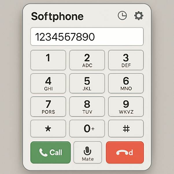 Softphone Interface